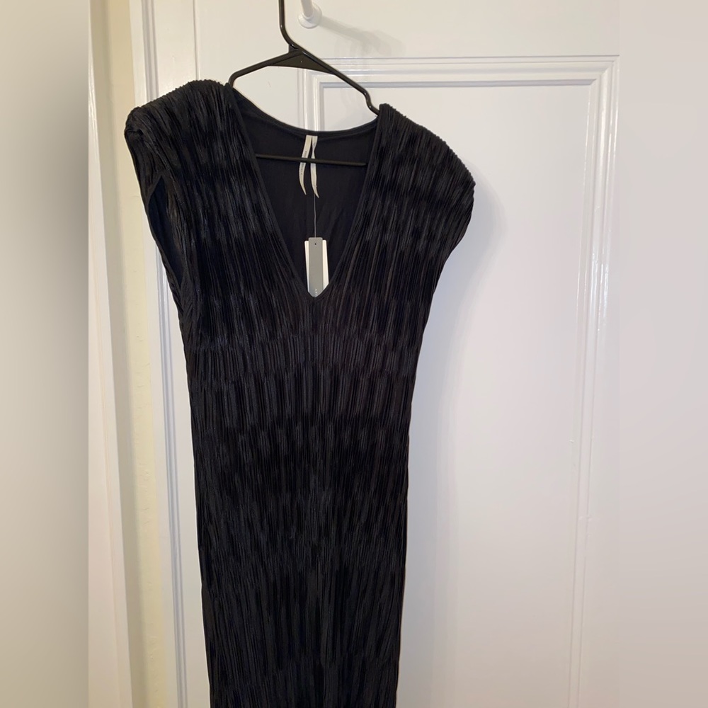 Anthropologie long black dress - size XS